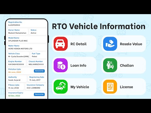 rto vehicle info